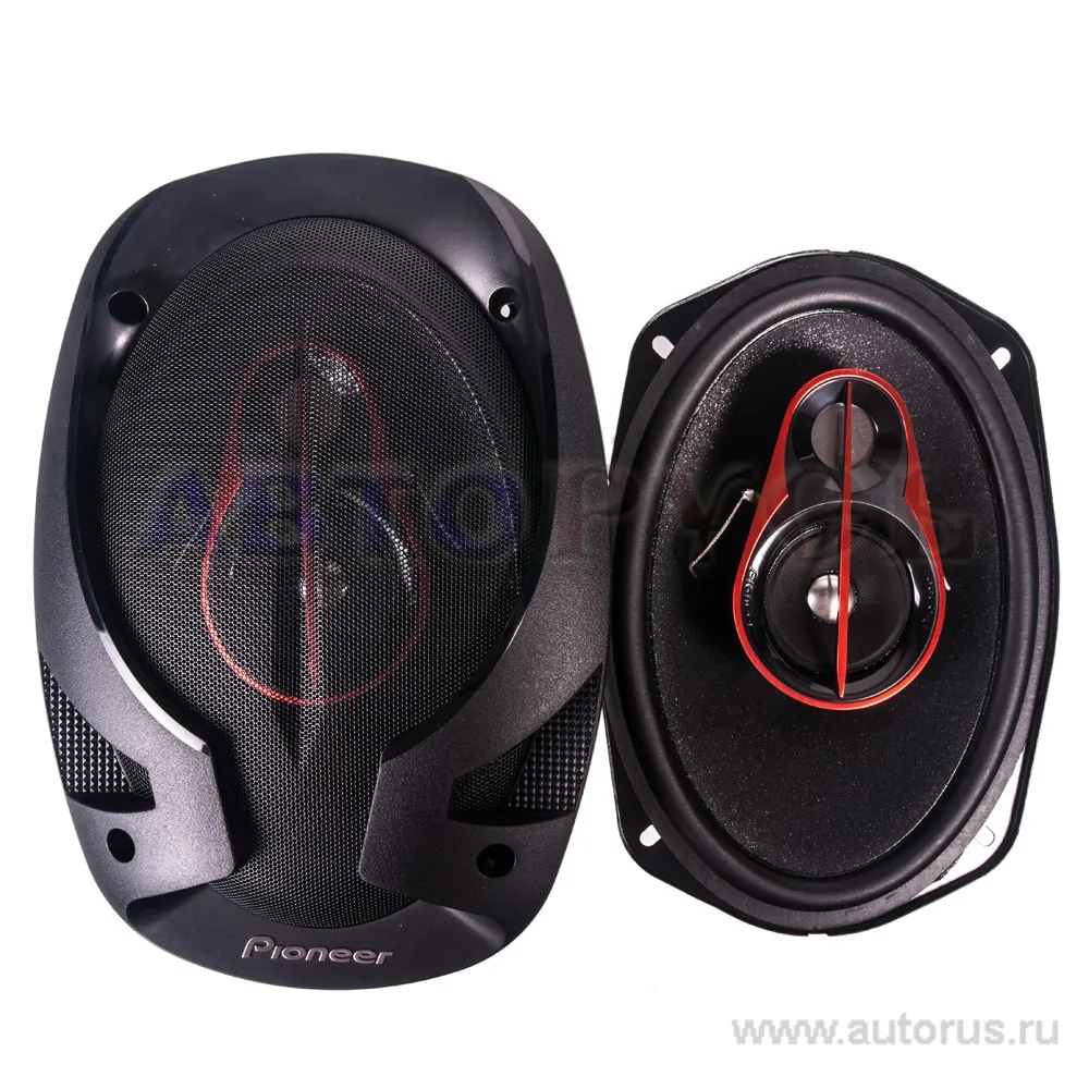 Колонки PIONEER TS-R6951S, 6x9, 3-х полосные, коаксиальные