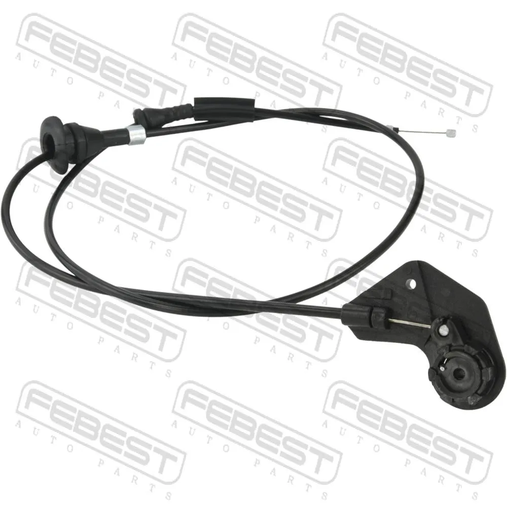 Трос привода открывания замка капота BMW 7 E38 1993-2001 [ECE] FEBEST 19101-E38