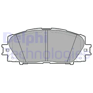 Колодки тормозные передние DELPHI LP2135