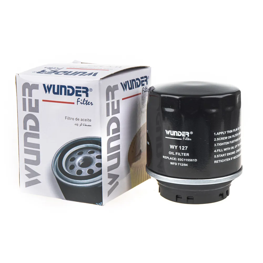 Фильтр масляный VW Polo Sedan/SKODA Rapid mot.1,6L 105pS WUNDER FILTER WY127