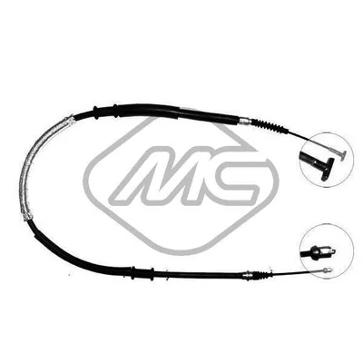 Трос ручника LAN LYBRA ALL SX-LH Metalcaucho 82099