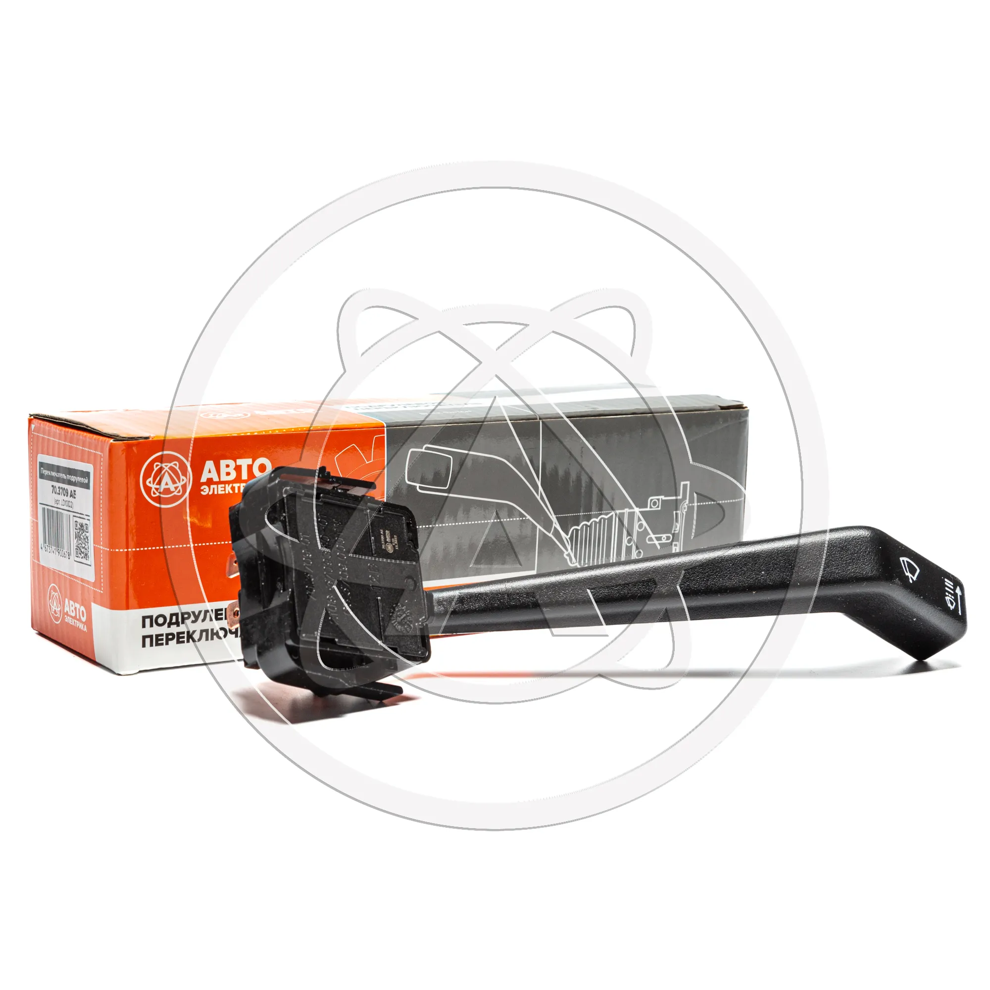 Переключатель (2108.3709.340-01) ВАЗ 2108-2112 стеклоочистителя AVTOELECTRICA 70.3709