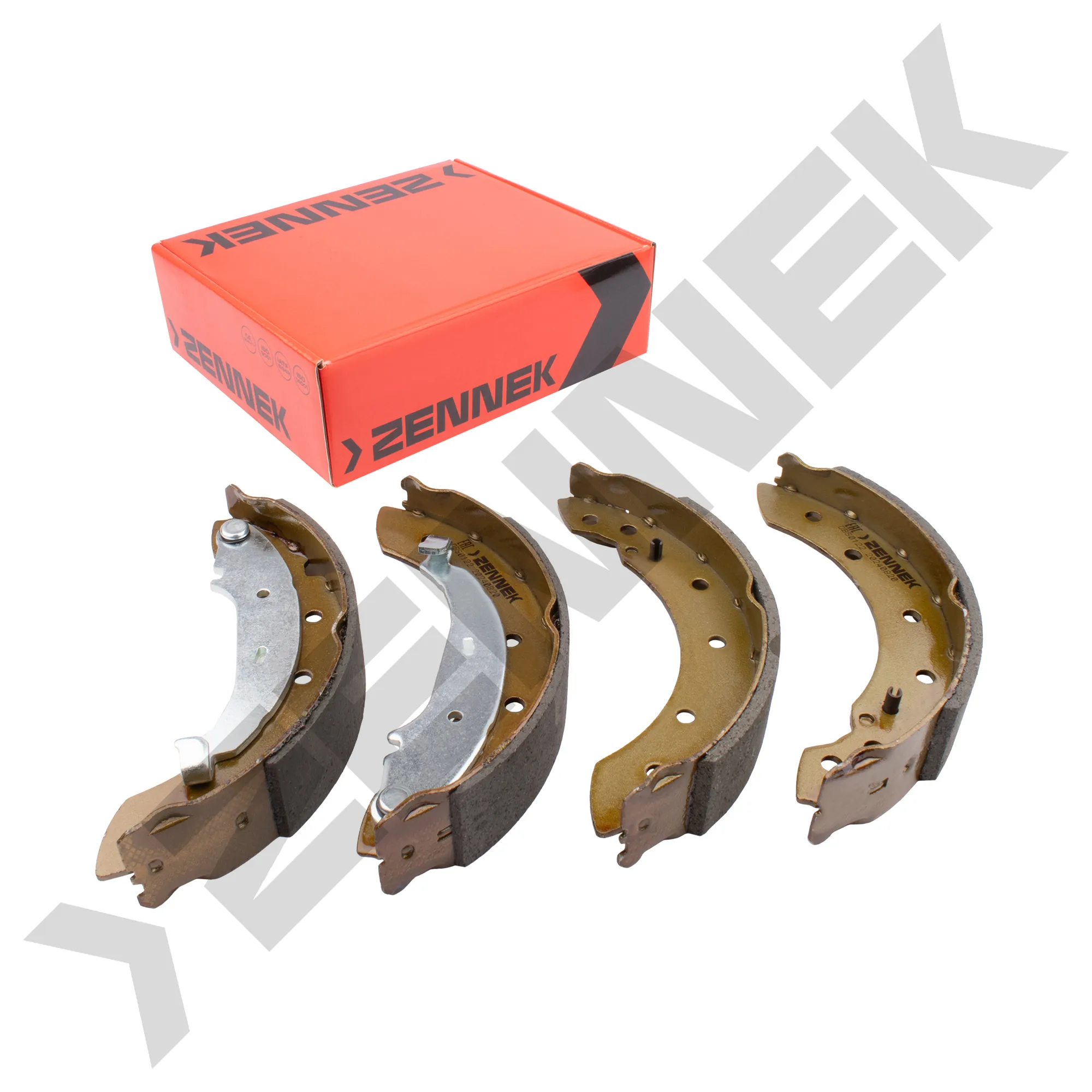 Колодки тормозные барабанные RENAULT LOGAN 04-, TWINGO 93-12 ZENNEK DBS0122