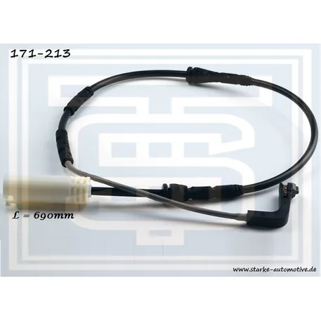 Датчик тормозной передний BMW E81-E88 / E90-E93 L690mm STARKE 171-213