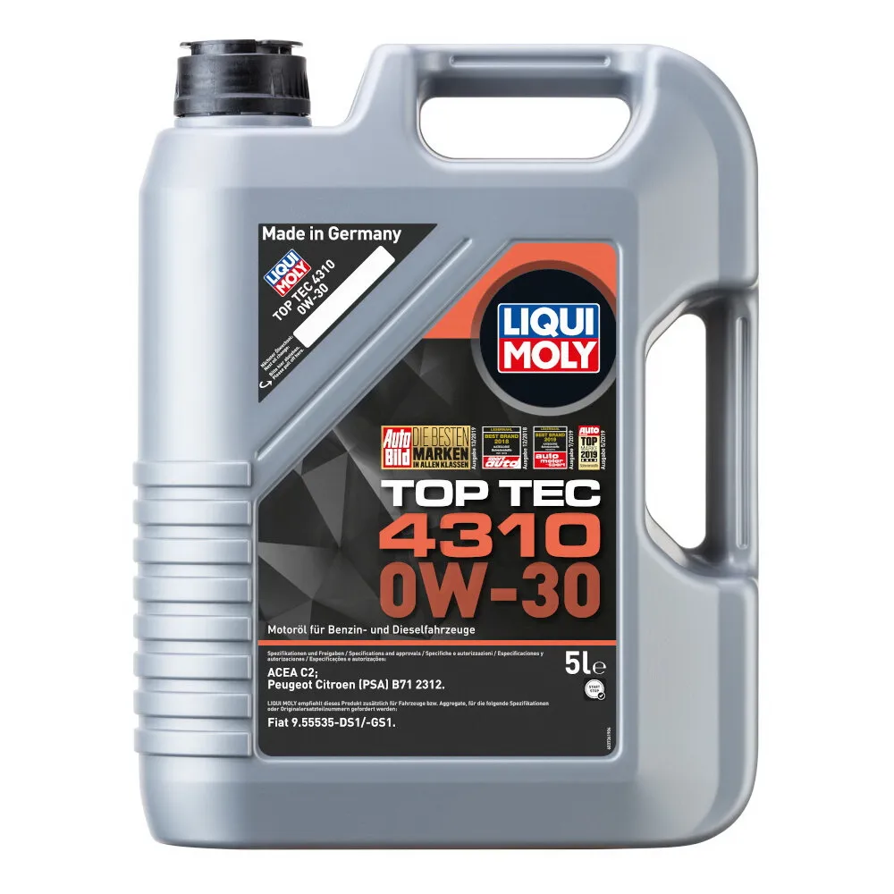 Масло моторное Top Tec 4310 0W-30 C2 (5л) LIQUI MOLY 2362