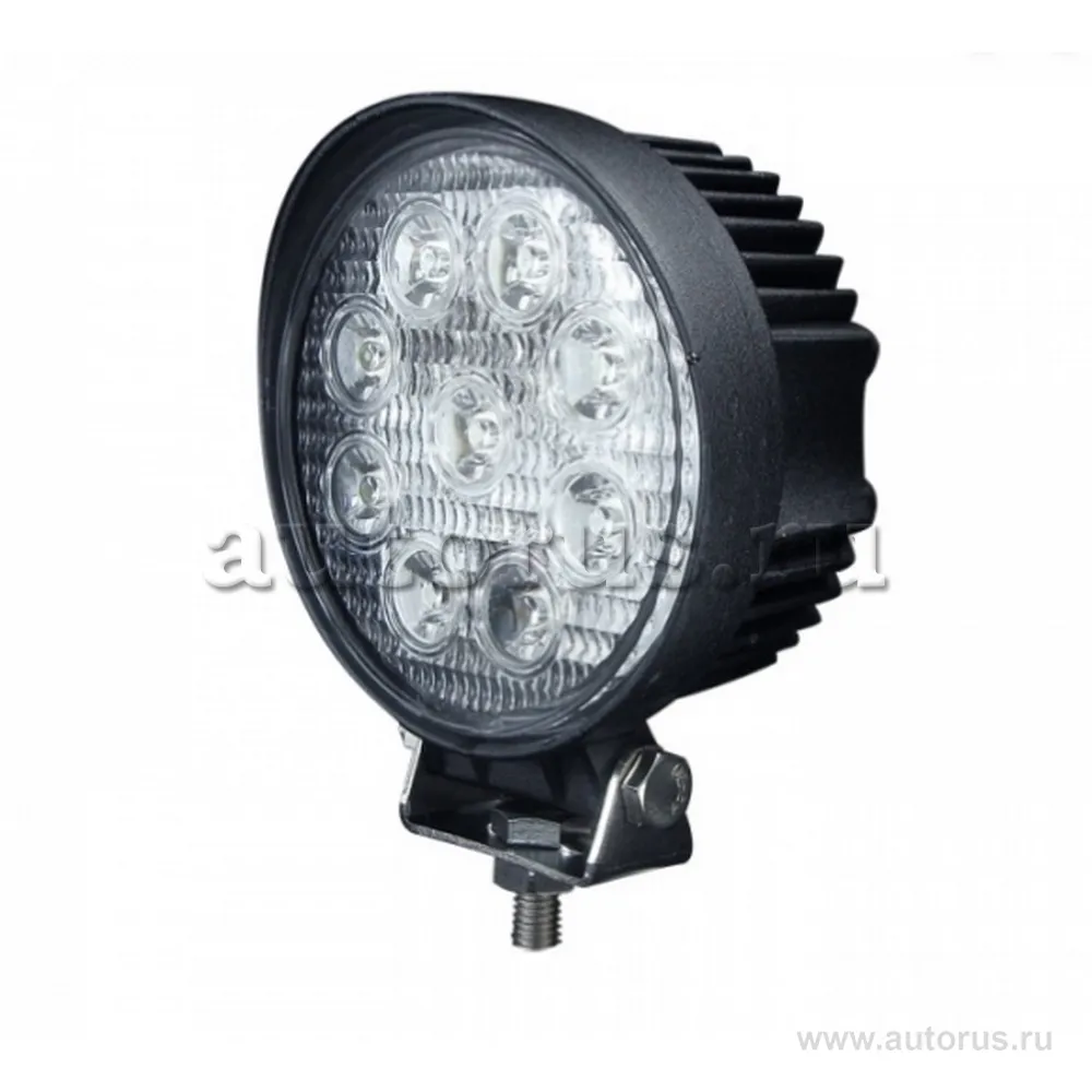 Фара рабочего света круглая W-827S 9LED дальний свет 27W (115х130x45мм) 10-30V ВЫМПЕЛ 1 20 НПП ОРИОН WL827S