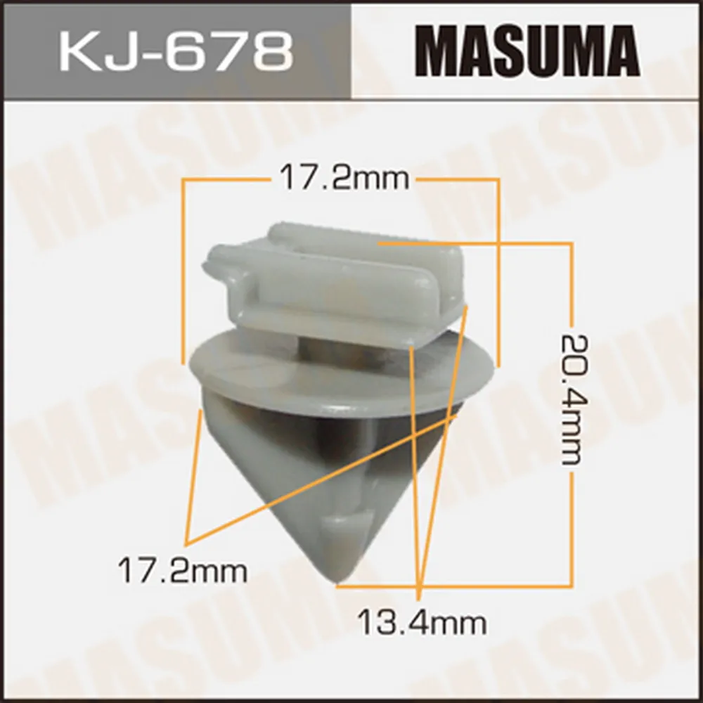 Клипса универс. MASUMA KJ-678