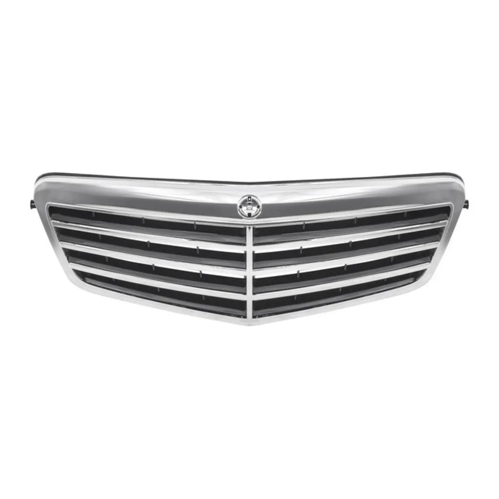 Решетка радиатора хром-черная MERCEDES BENZ E-CLASS W212 2009-2012