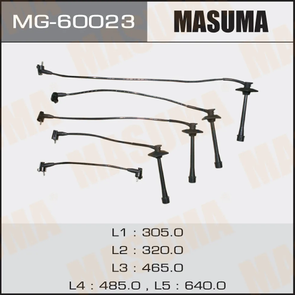 Провода высоковольтные (комплект) TOYOTA CALDINA MASUMA MG-60023