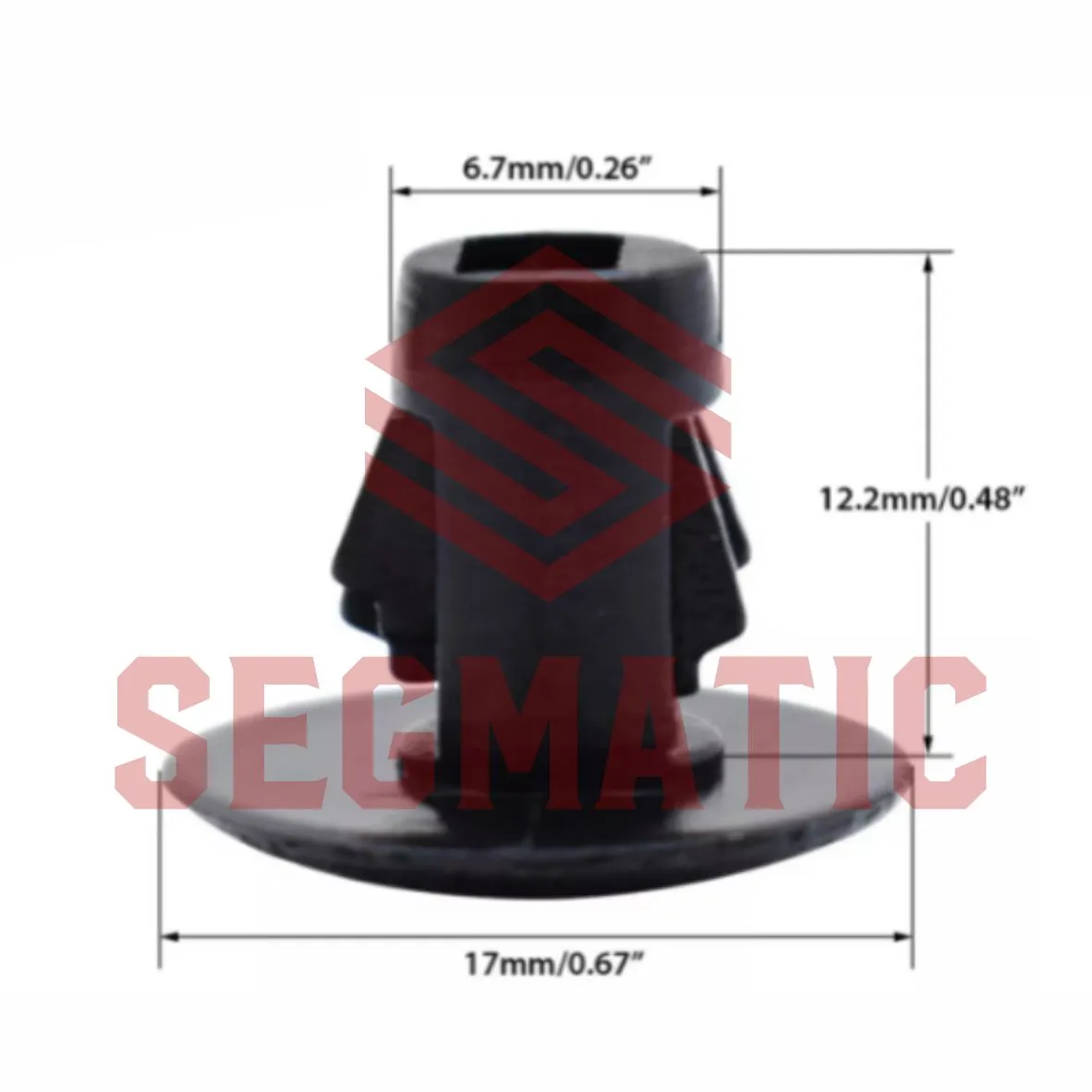 Клипса пластмассовая TOYOTA SEGMATIC SG70203140
