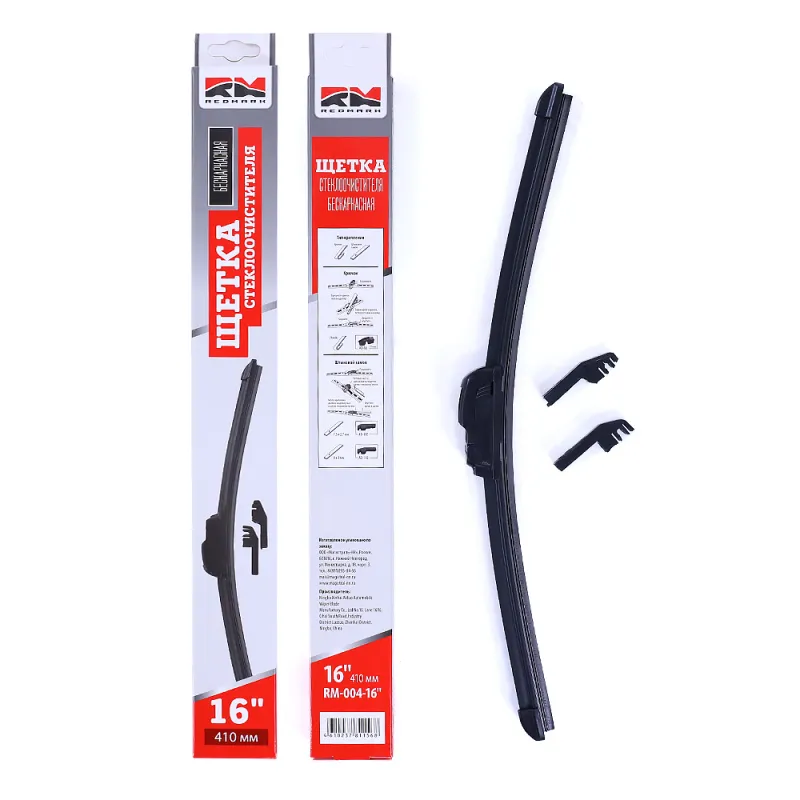 Щетка стеклоочистителя 410 мм (бескаркасная) RedMark