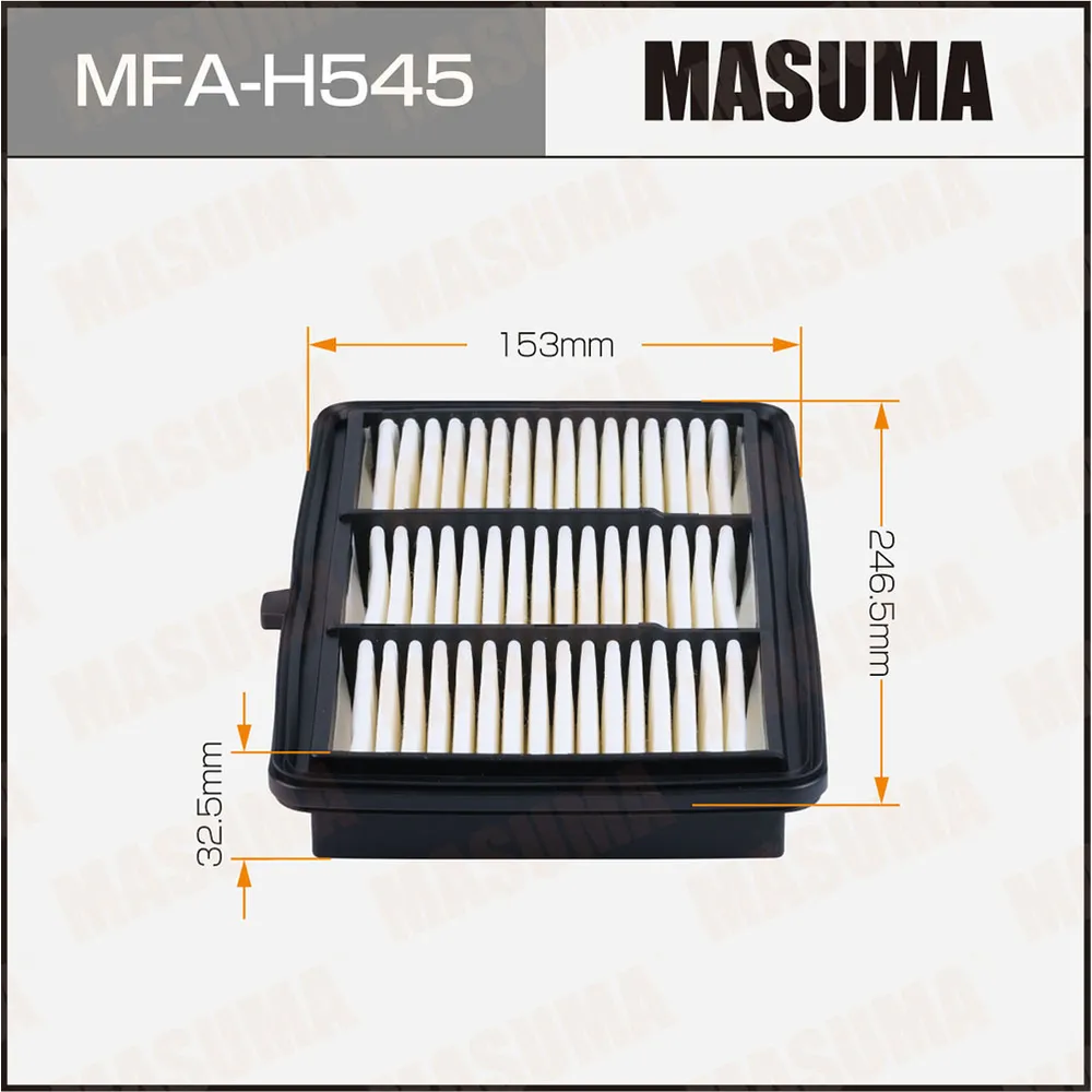 Фильтр воздушный Masuma MFA-H545 MASUMA MFAH545