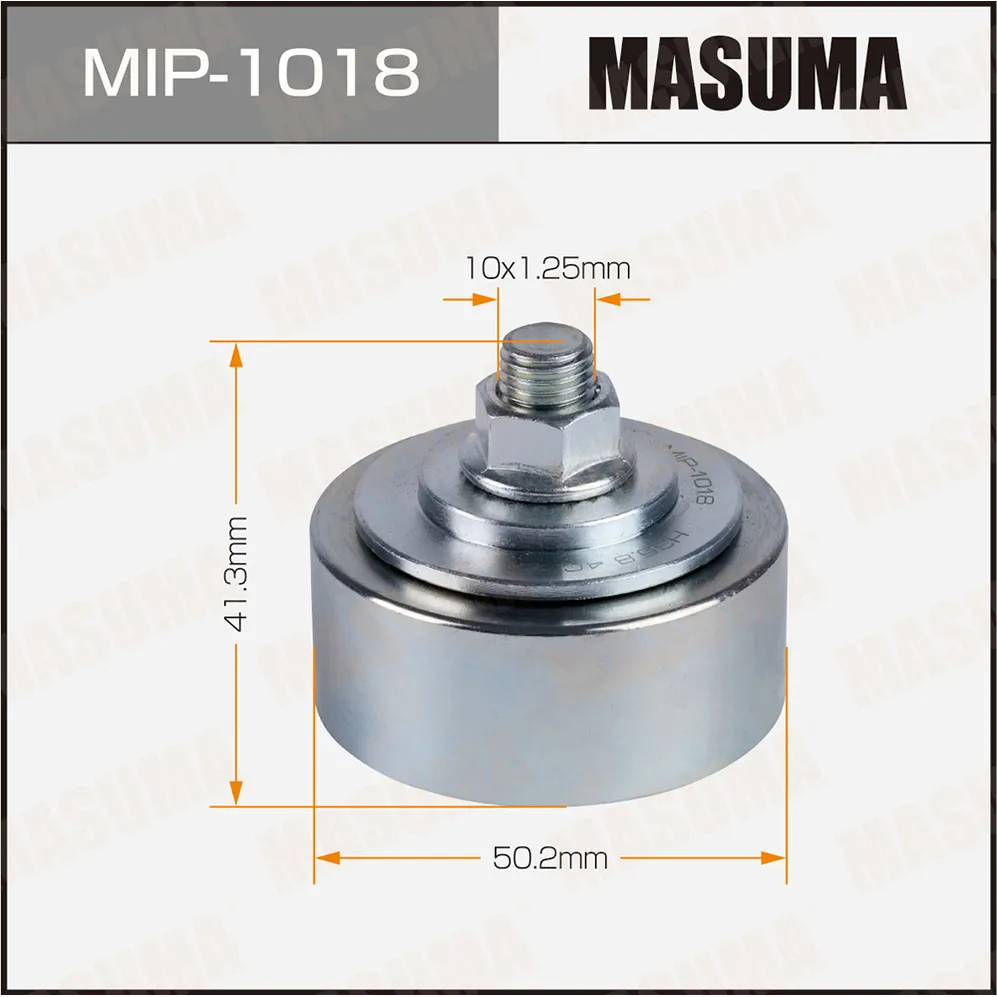 Ролик натяжителя ремня привода навесного оборудования MASUMA MIP-1018