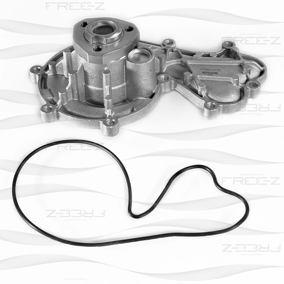 Насос водяной AUDI A4/A5/A6/A7/A8/Q5/Q7 07->PORSCHE Cayenne/Maca FREE-Z KP0296