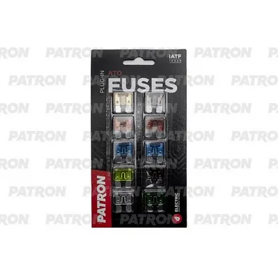 Комплект предохранителей (аналог TESLA F131/F214/F222/F224) ATO Plug-In Fus PATRON PFS002