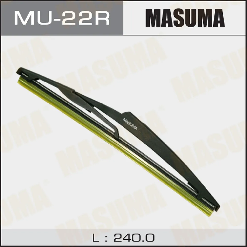 Щетка стеклоочистителя задняя 240 мм каркасная 1 шт MASUMA WIPER BLADE MU-22R