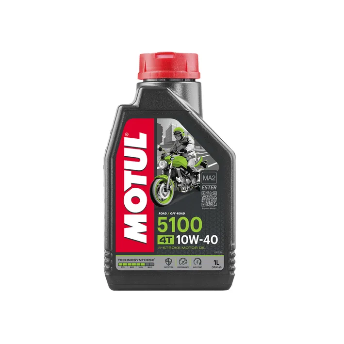 Масло моторное 4T Motul 5100 4T 10W40 полусинтетическое 1 л 104066