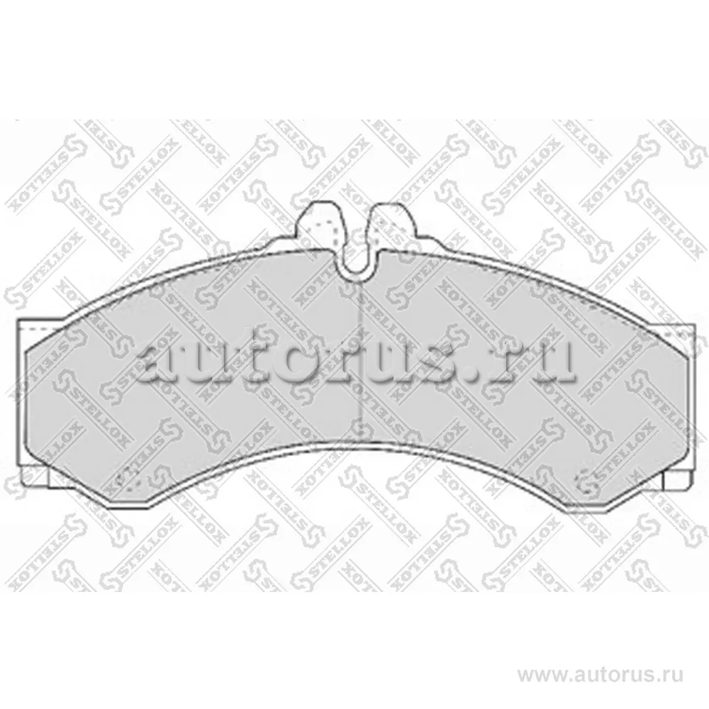 Колодки дисковые без,WVA 29076 Omn MB 408.412D.414 Sprinter 904 STELLOX 85-01415-SX