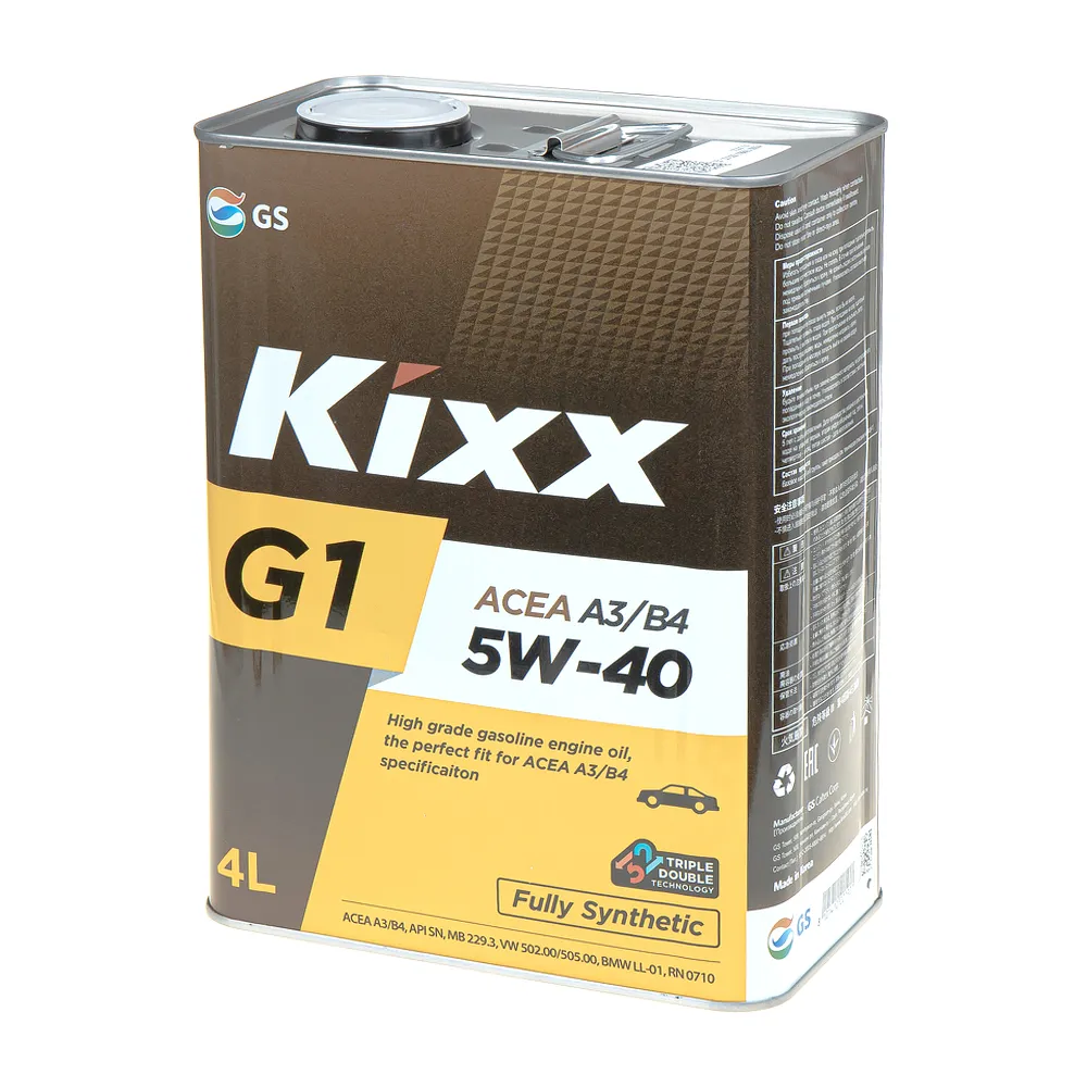 Масло моторное KIXX G1 5W-40 синтетическое 4 л L201944TE1