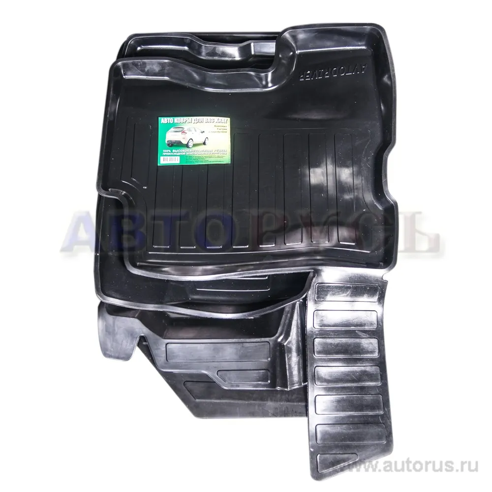 Два Колеса Коврики салона LADA XRAY резиновые Два Колеса VSK-00846011