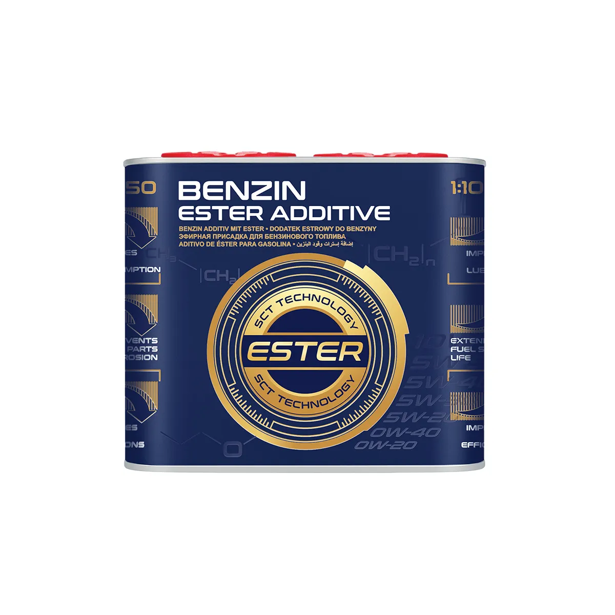 Очищающая топливная присадка. MANNOL BENZIN ESTER ADDITIVE 500 мл. 9950 MANNOL 9950