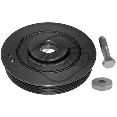 Шкив коленвала к-кт с болтами PSA 2.0HDI Metalcaucho 16000