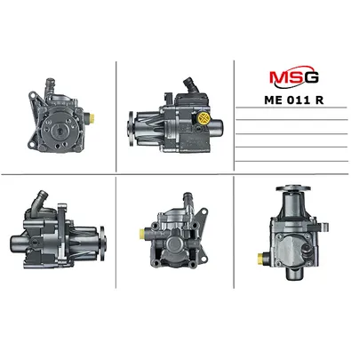 Насос гидроусилителя руля  восстановленный MERCEDES T1 1982-1996 Без бачка MSG ME 011R