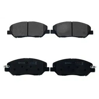 Колодки дисковые передние с антискрипными пластинами Hyundai Sant STELLOX 1476 000B-SX