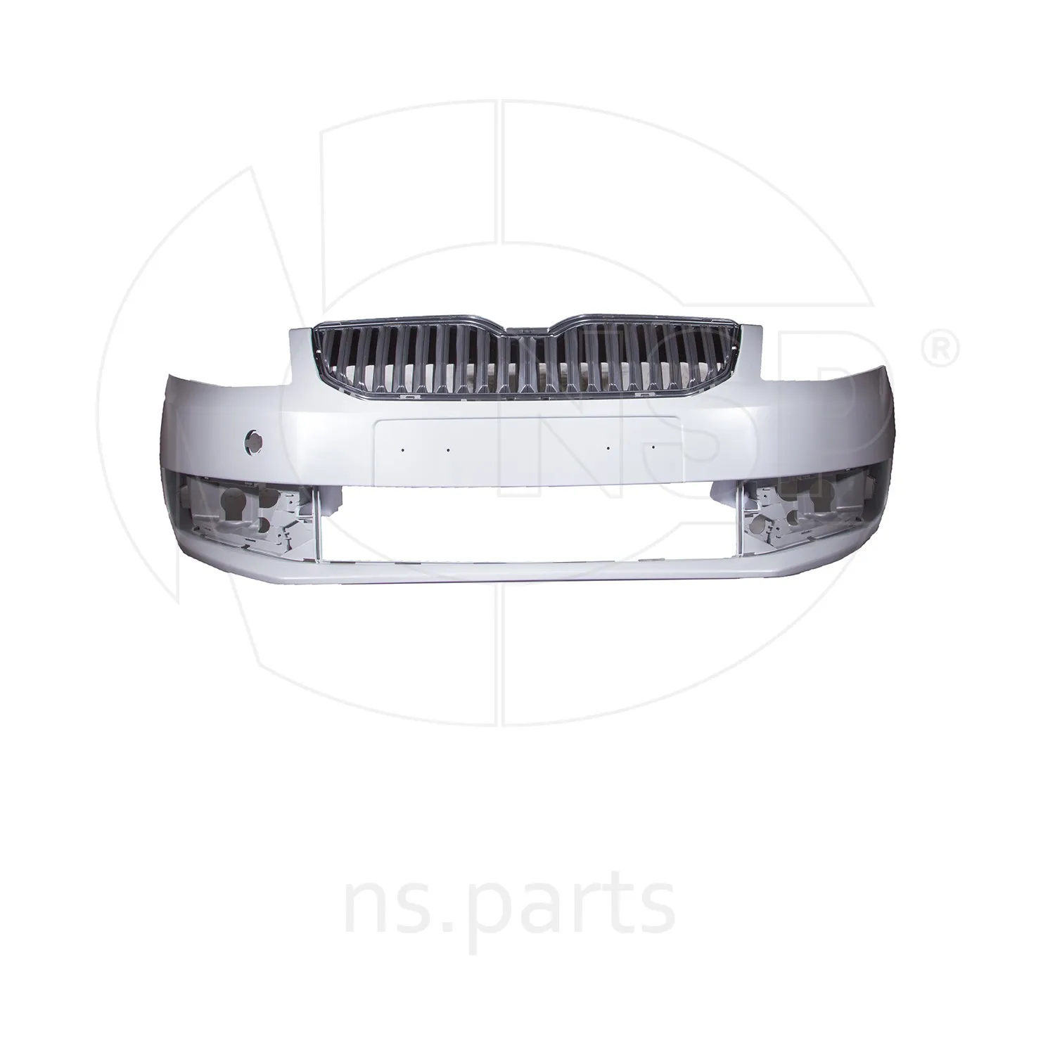 Бампер передний с решеткой радиатора SKODA Octavia A7 (-17) NSP NSP085E0807217