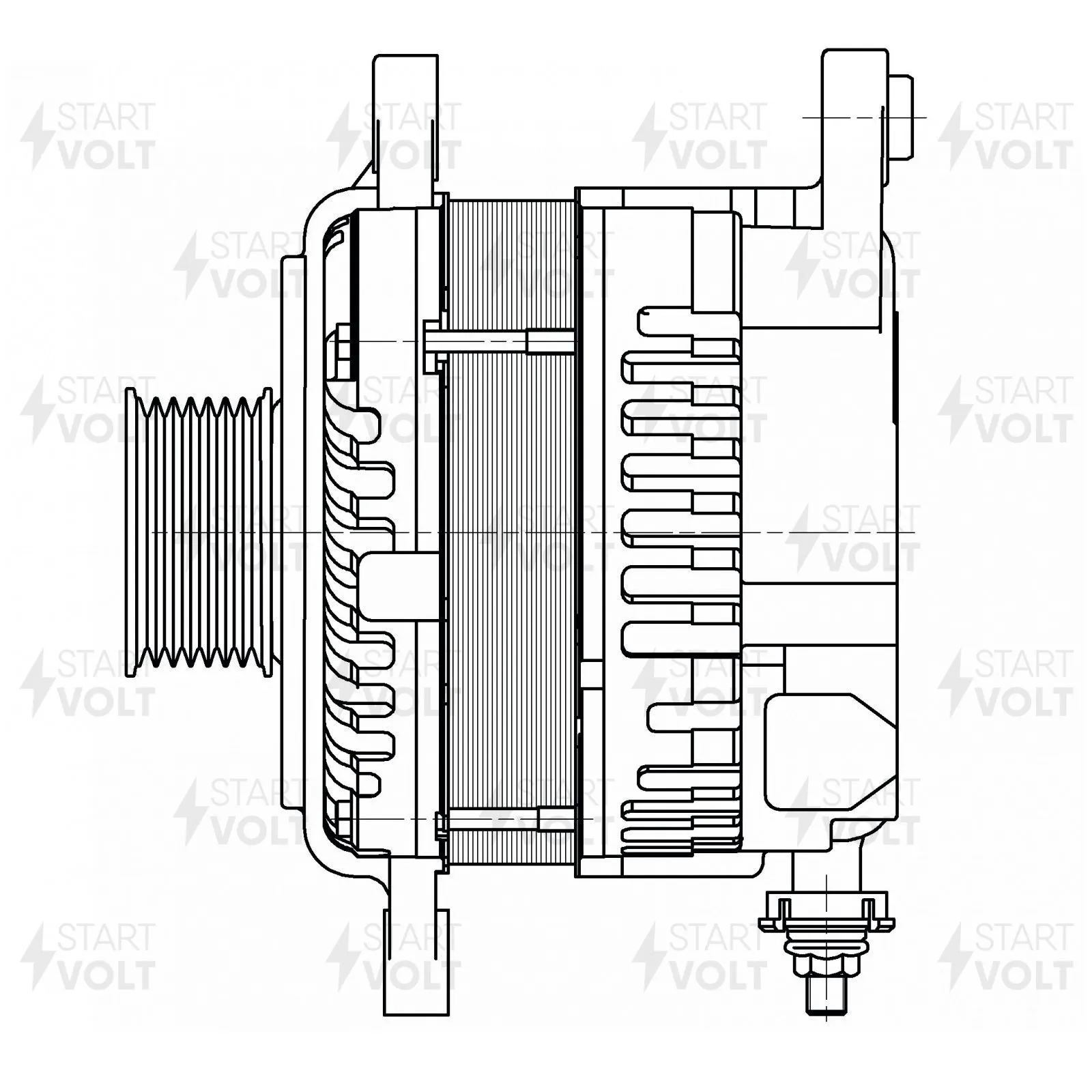Генератор STARTVOLT LG 1402