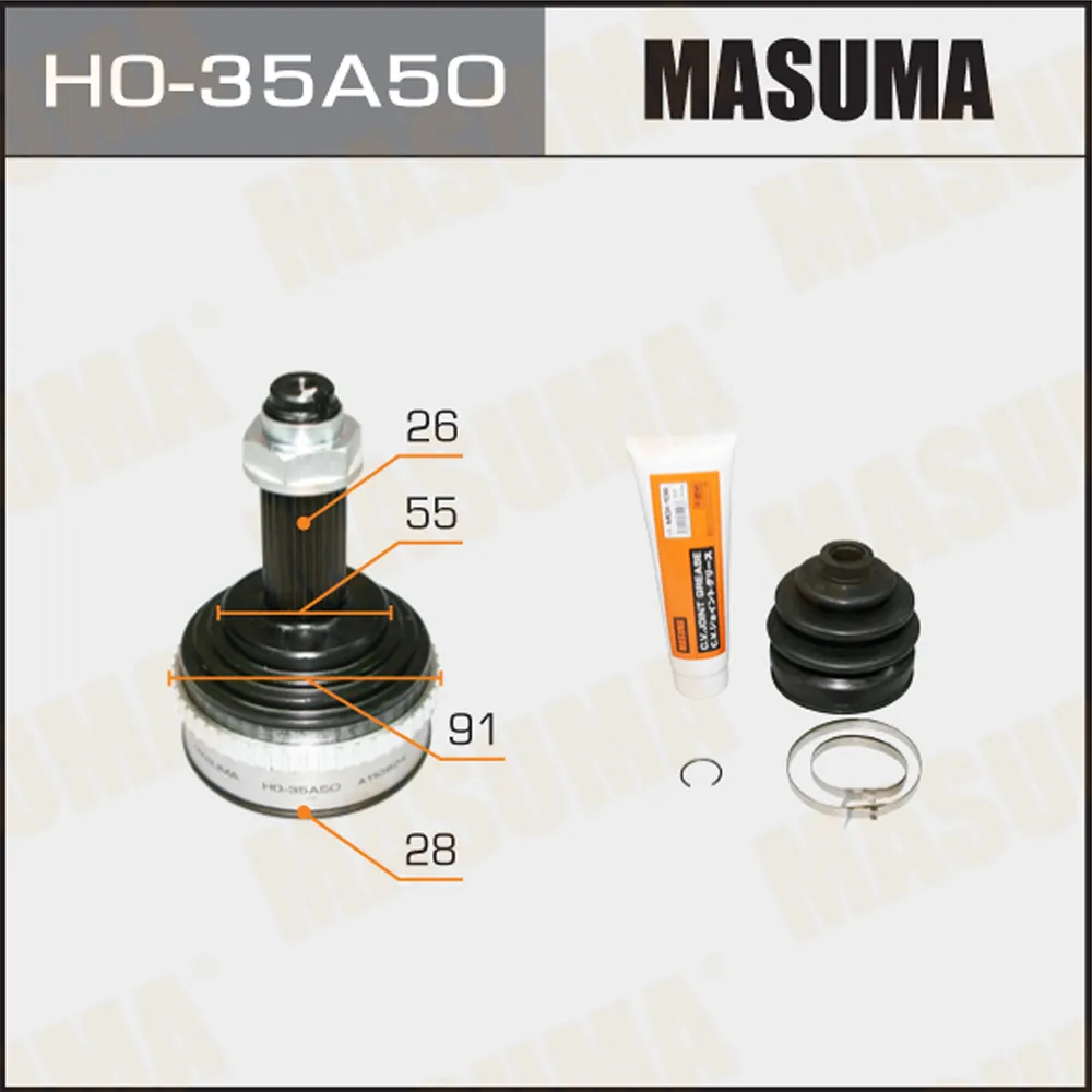 ШРУС HONDA CAPA MASUMA HO-35A50