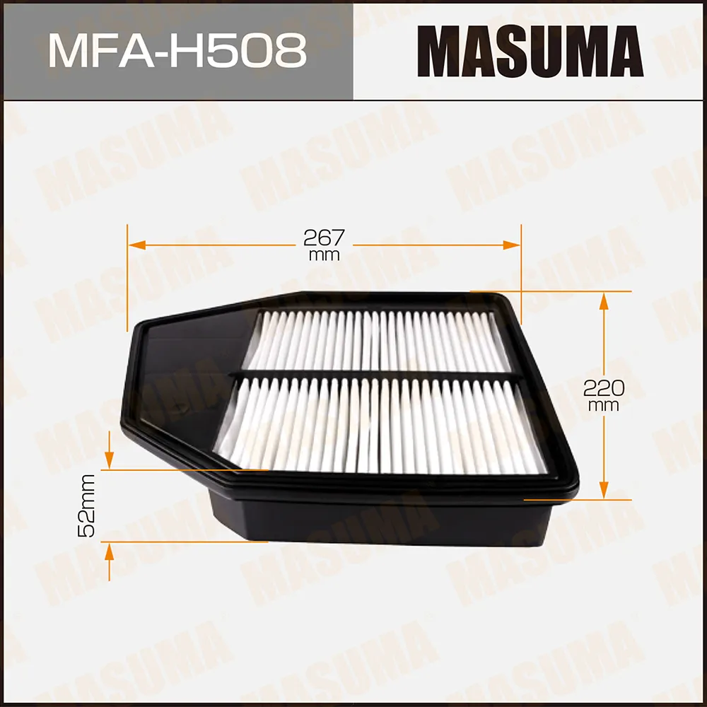 Фильтр воздушный HONDA ACCORD MASUMA MFA-H508