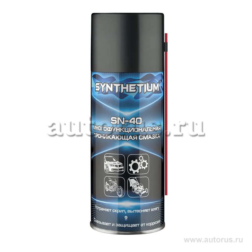 Смазка многофункциональная проникающая, SYNTHETIUM SN-40 аэрозоль 210 мл SN-4002