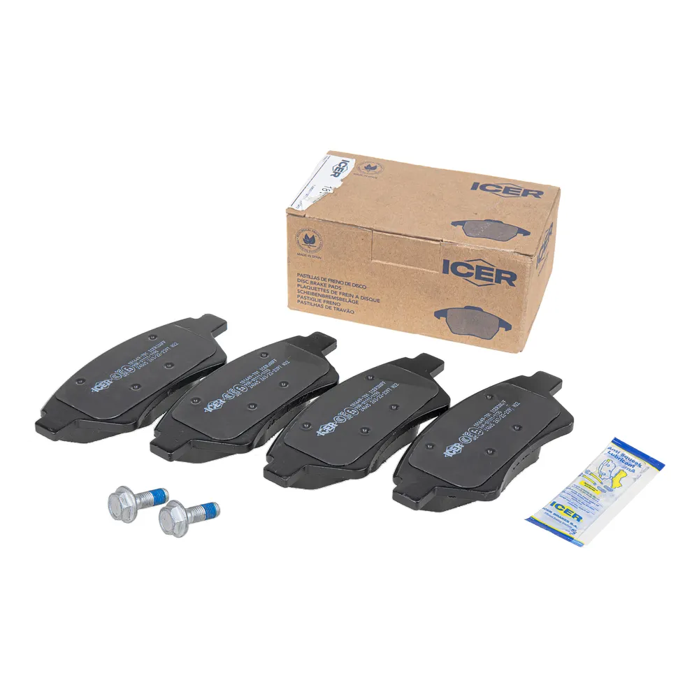 Колодки передние RENAULT Megane II/Scenic II/Kangoo /Type Bosch ICER 181649-701