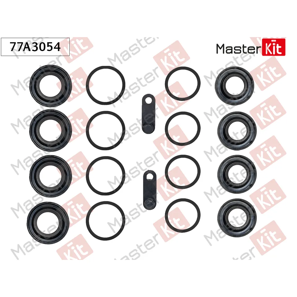 Ремкомплект тормозного суппорта Audi A4 (8EC, B7) 2004 - 2008 MASTERKIT 77A3054
