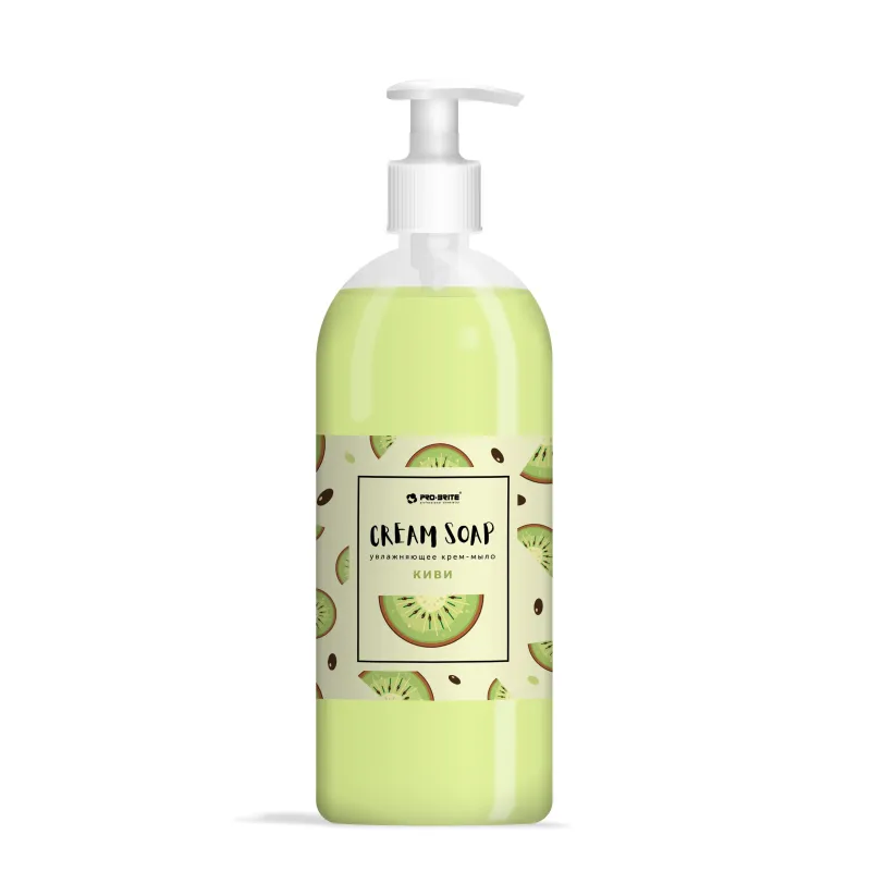Крем-мыло жидкое Pro-Brite Cream Soap Premium Киви с дозат 0,5л 1556527