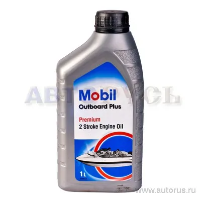 Масло моторное 2T Mobil Outboard Plus 1 л 142086