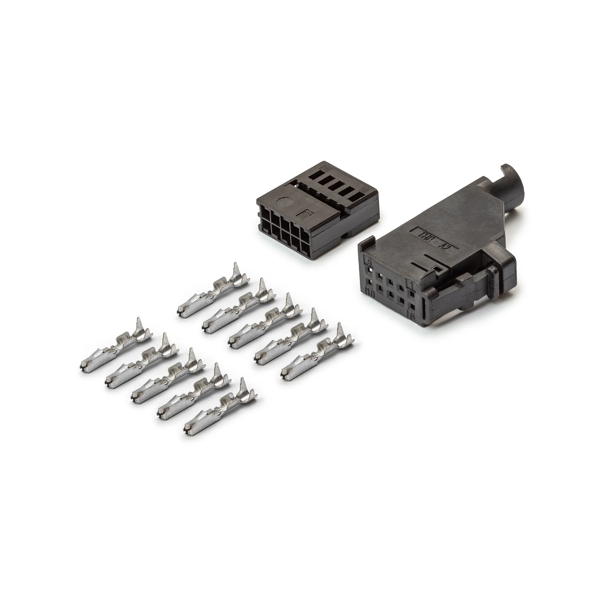 Разъем 1534170-1 (10pin) 10 контактов блока управления стеклоподъемниками ЭСП 352.3769 для Lada (ВАЗ) Kalina 11183