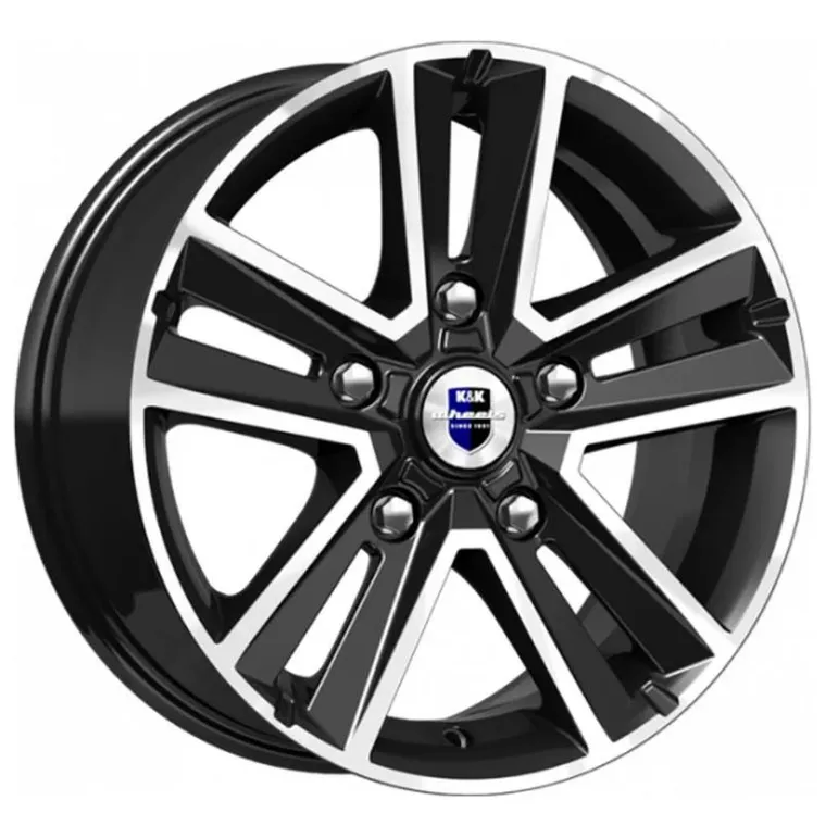 Диск литой R16 6.5J 5x139.7/98 ET40 КИК Арена алмаз черный 74831SK