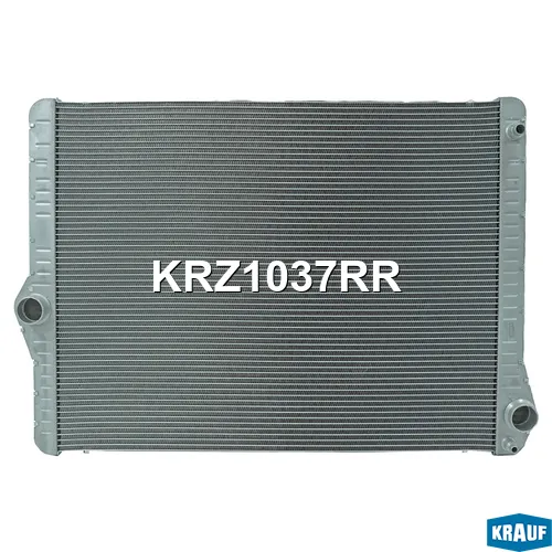 Паяный радиатор системы охлаждения KRAUF KRZ1037RR