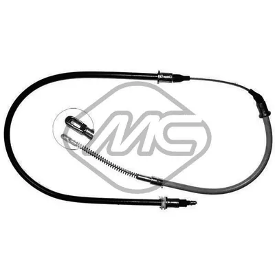 Трос ручника OPL CORSA ALL DX-RH Metalcaucho 82451