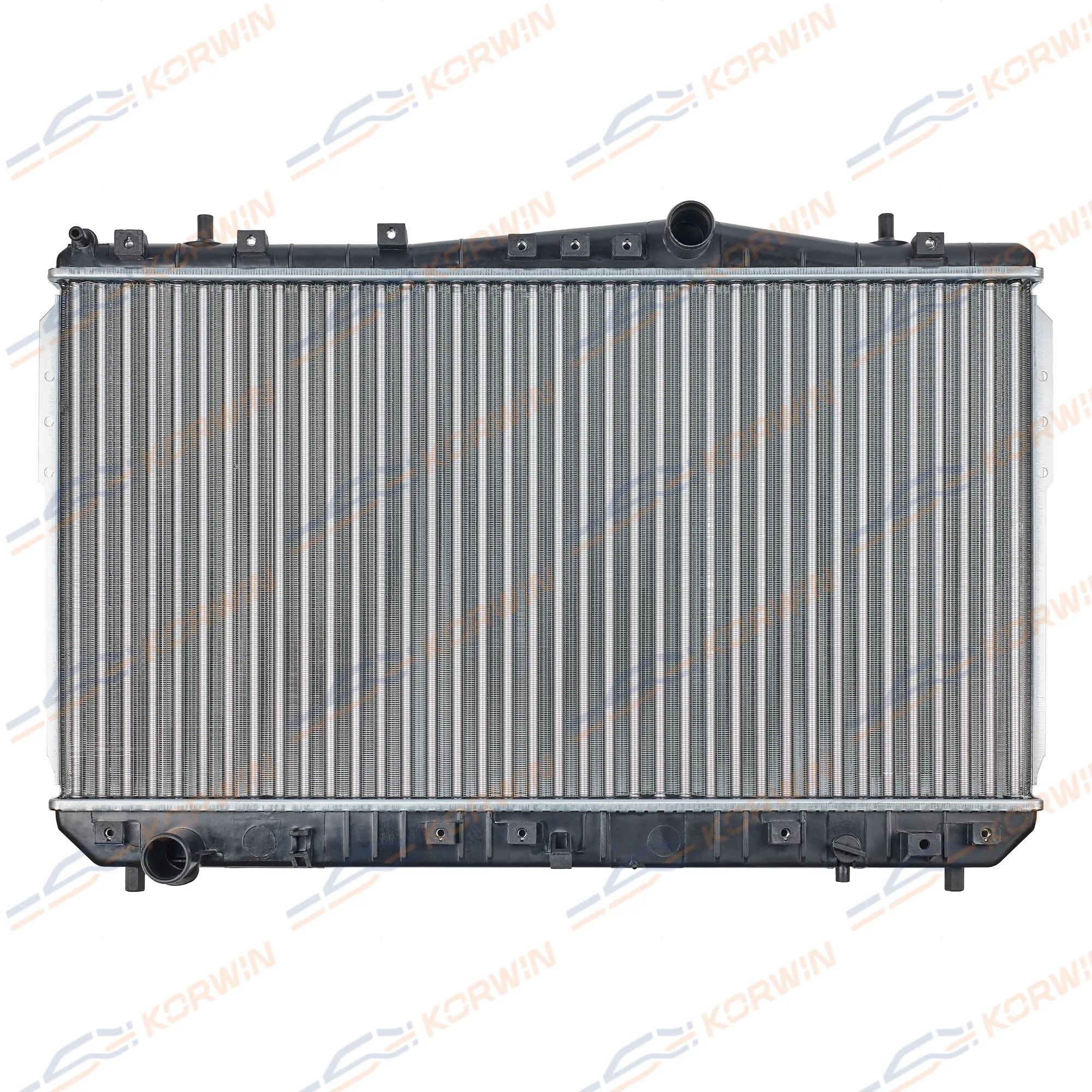 Радиатор охлаждения Chevrolet Lacetti 1.4-1.8 (04-) MT сборный KORWIN KWKB2022