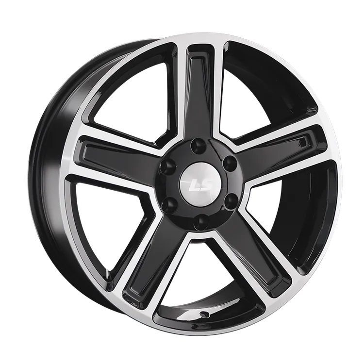 Диск литой R20 8.5J 6x139.7/106.1 ET20 LS LS 1296 BKF S083776