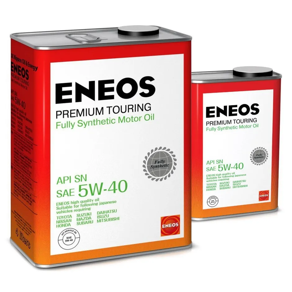 Масло моторное ENEOS Premium TOURING SN 5W40 акция 4+1л ENEOS А8809478942162