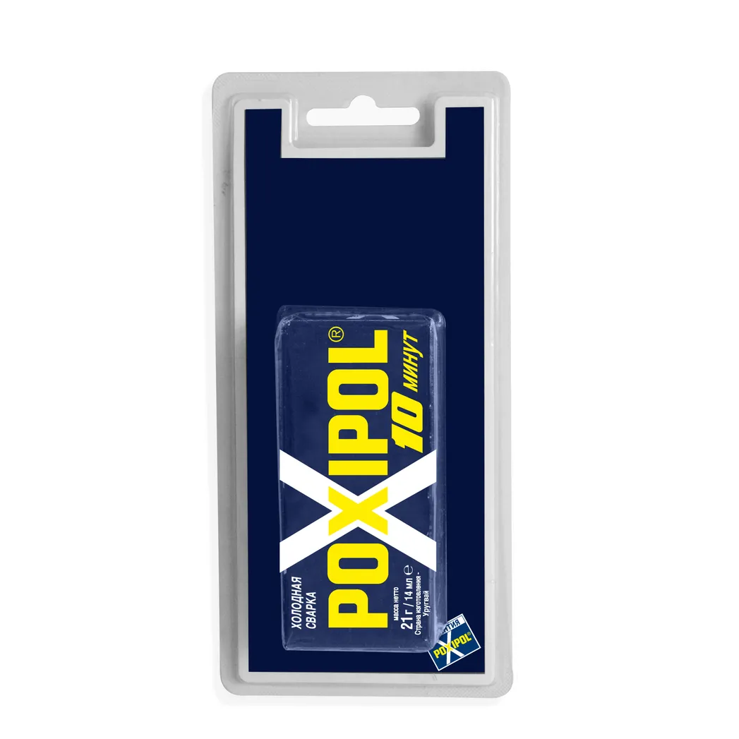 Холодная сварка-Клей Poxipol блистер 14 мл(2200) Poxipol 00251