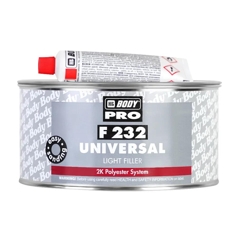 Шпатлевка Body PRO F232 UNIVERSAL LIGHT (1л) BODY 2320100001