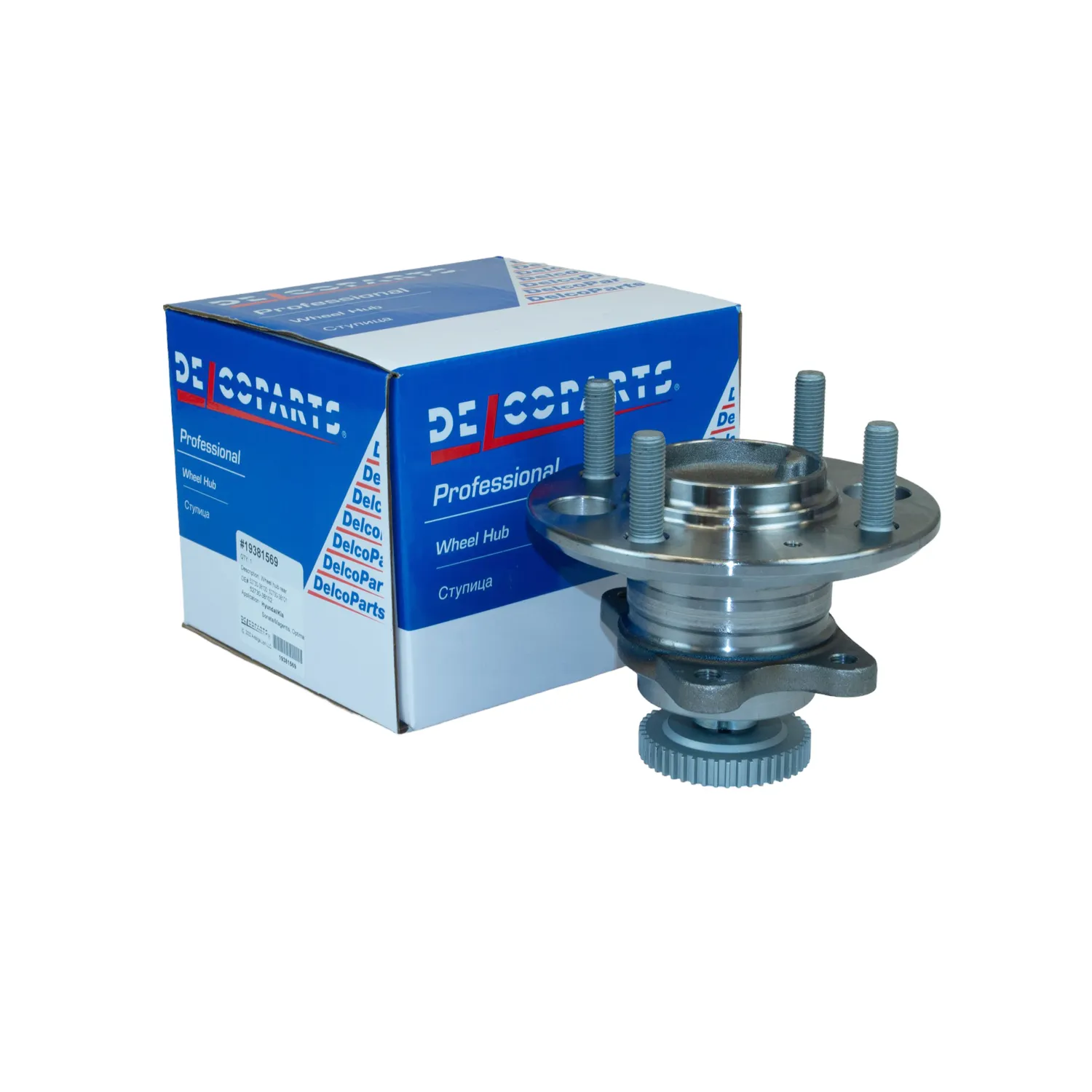 Ступица задняя Hyundai SONATA; Kia MAGENTIS, OPTIMA DelcoParts 19381569