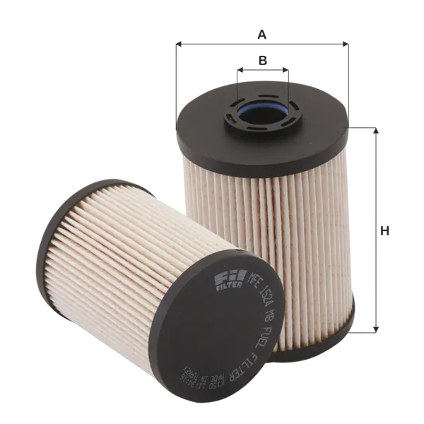Фильтр топливный VOLVO S60 S80 V70 XC70 XC90 2.4D5 2001=> FIL FILTER MFE1524MB