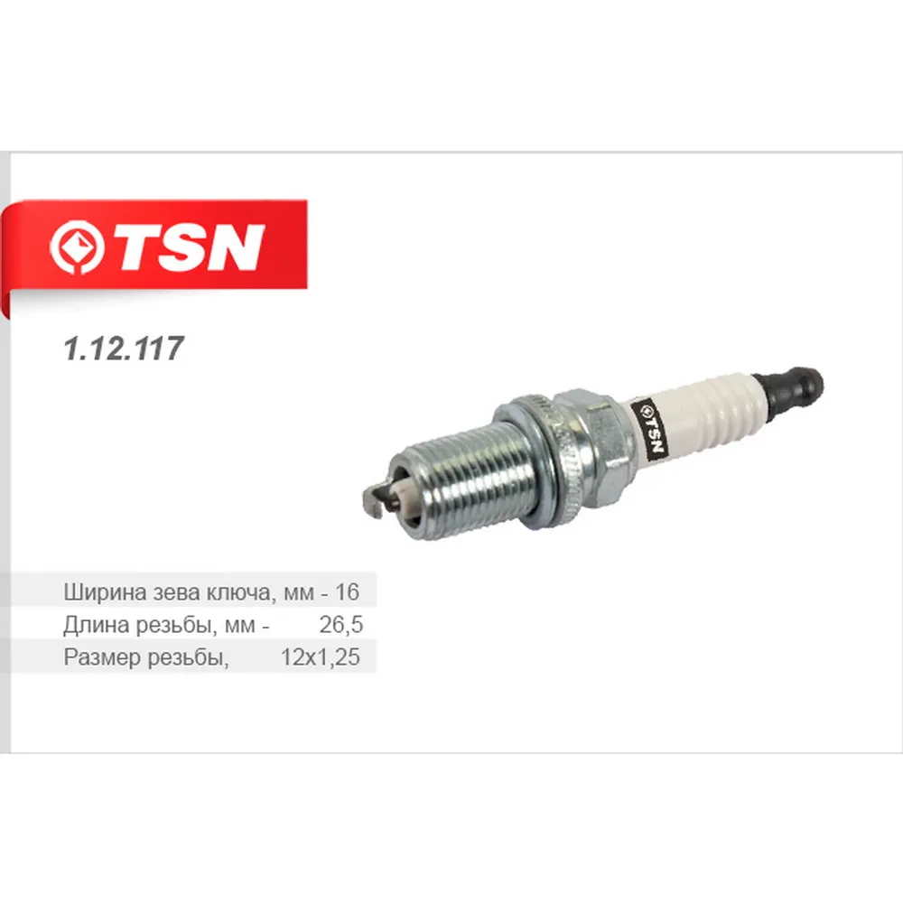 Свеча зажигания TSN 112117