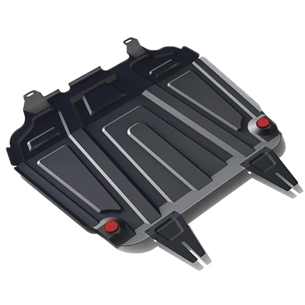 Защита картера + КПП + комплект крепежа, АвтоБРОНЯ, Сталь, Mitsubishi ASX; Mitsubishi Lancer Х; Mits Citroen, Mitsubishi, Peugeot C4 Aircross, C-Crosse АВТОБРОНЯ 111.04016.3
